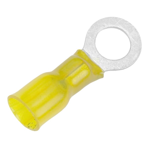 Pacer 12-10 AWG Heat Shrink Ring Terminal - 5/16in Stud Size - 25 Pack